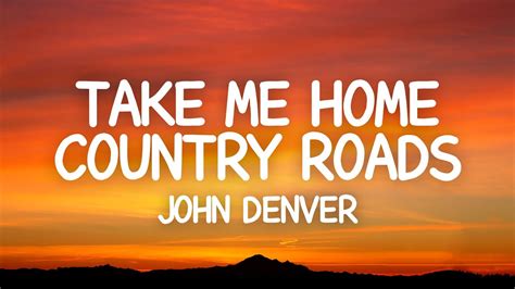 take me home country roads hermes house band lyrics|john denver take me home country roads videos.